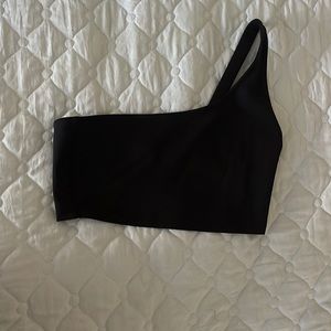 Zara cropped one shoulder top. Never worn